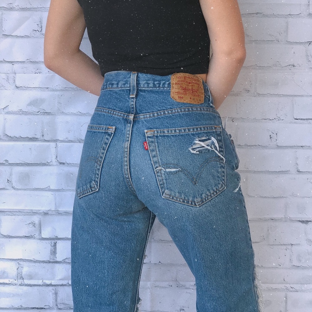 Hand Distressed Vintage Levis